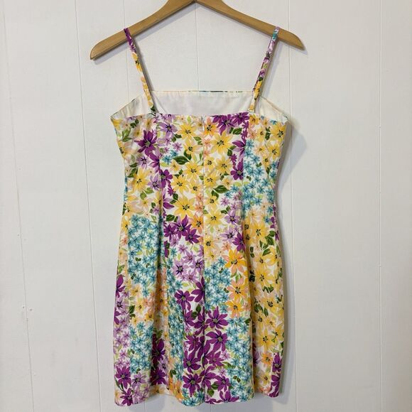 Avec Les Filles Size 6/Small Floral Mini Dress Anthropologie Soft Girl Feminine - Picture 3 of 12